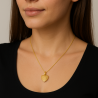 Pingente Ouro 18K Coração Tela Vazada