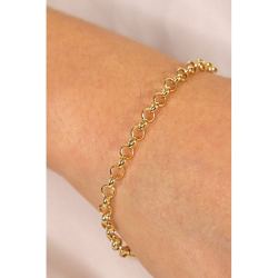 Pulseira Ouro 18K Elo Português 19cm