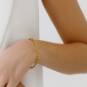 Pulseira Ouro 18K Cartier Cadeado 21,5cm