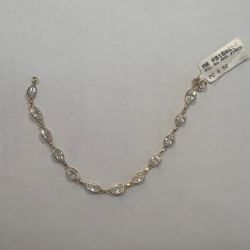 PULSEIRA OURO 18K COM PEDRAS