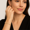 PULSEIRA OURO 18K COM PEDRAS