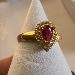 AN.AU.AMA.GOTA ZIRCONIA VERMELHA