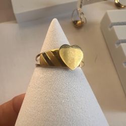 AN.AU.AMA DUPLO ARO COM CORAÇÃO