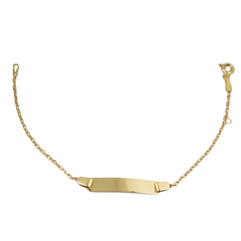 Pulseira Ouro 18K Cartier Cadeado Com Chapa