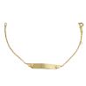 Pulseira Ouro 18K Cartier Cadeado Com Chapa