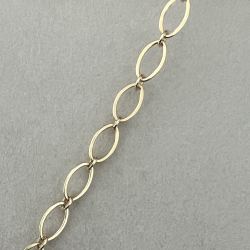 Pulseira Ouro 18K Elo Oval