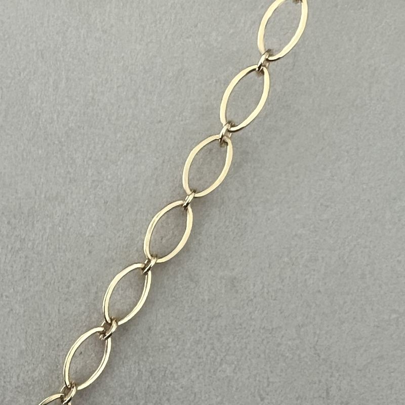 Pulseira Ouro 18K Elo Oval