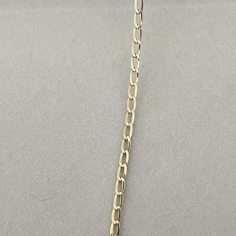 Pulseira Ouro 18K Grumet Alongada 22cm