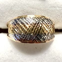 Anel Ouro 18K Tricolor...