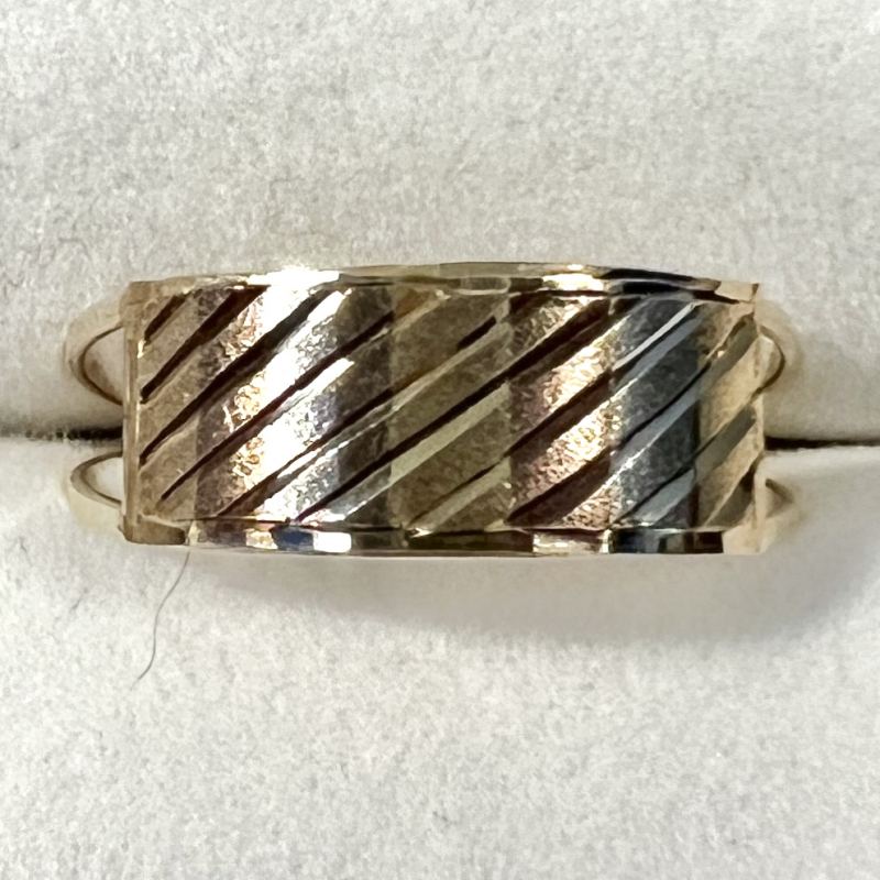 Anel Ouro 18K Tricolor Patriota