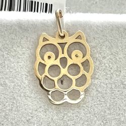 Pingente Ouro 18K Corujinha