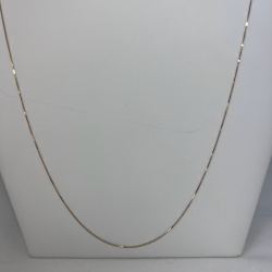 Corrente Ouro 18K Veneziana Fina 60cm