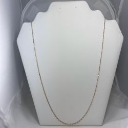 Corrente Ouro 18K Elo Médio Cartier 60cm