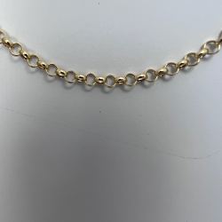 Corrente Ouro 18K Elo Português 45cm