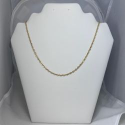 Corrente Ouro 18K Elo Oito 45cm