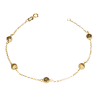 Pulseira Ouro 18K Bola 5MM