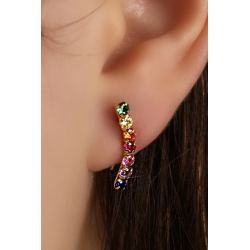 BR.AU.AMA.EARCUFF ZIRCONIA COLOR