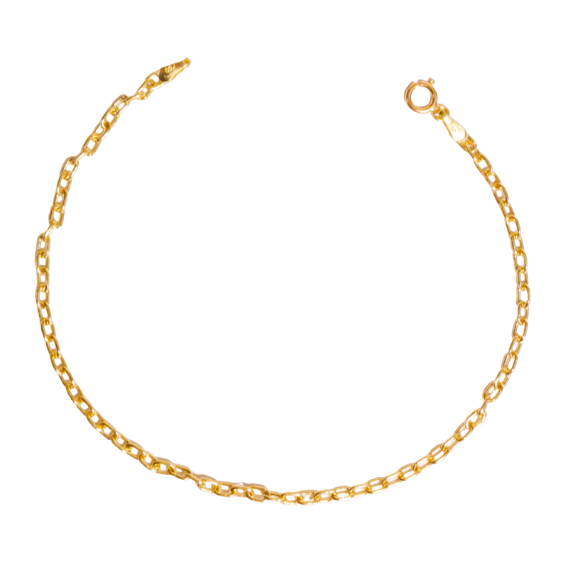 Pulseira Ouro 18K Cartier Elo Longo 21cm