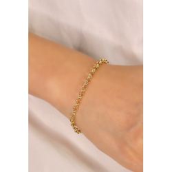 Pulseira Ouro 18K Elo Portuguesa Grossa 20cm