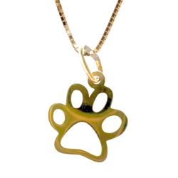 Pingente Ouro 18K Pata Pet