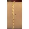 Pulseira Ouro 18K Cartier Cadeado 21,5cm