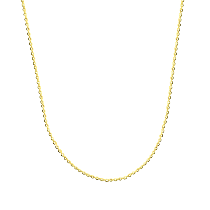 Corrente Ouro 18K Elo Oval 50cm