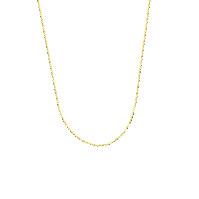 Corrente Ouro 18K Elo Oval 45cm