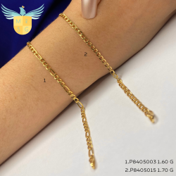 Pulseira Ouro 18K Grumet 21cm