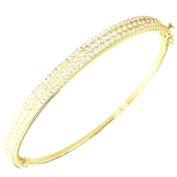 Bracelete Ouro 18K Princesa...