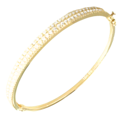 Bracelete Ouro 18K Abaulado...