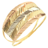 Anel Ouro 18K Tricolor 2 Aros