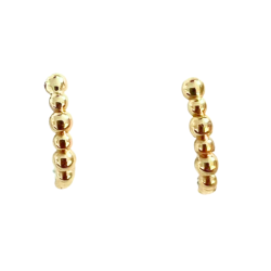 Brinco Ouro 18K Argola Com...